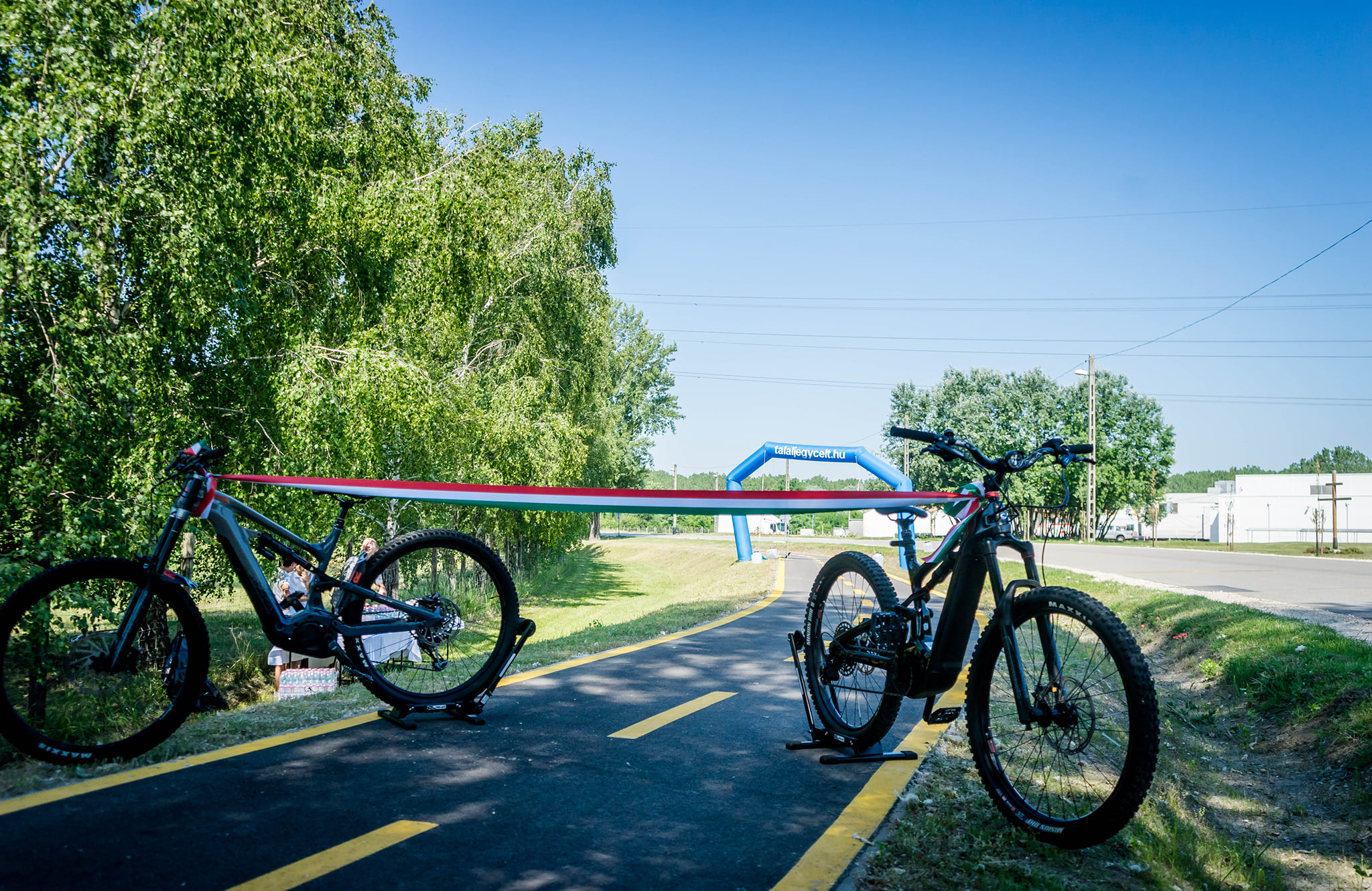 Dunavarsány Városa átadta a 200 millió Forint támogatásból megvalósuló új kerékpárútját